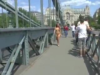 Crazy Naked Tereza clips Her fantastic Body On Public Streets
