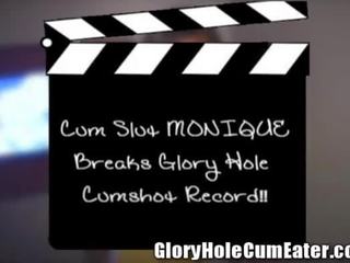 Gloryhole Record 21 youngsters Anal and Vaginal Creampies with Cum Swallowing
