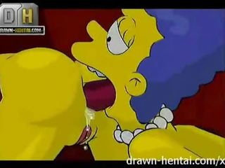 Simpsons डर्टी फ़िल्म - थ्रीसम